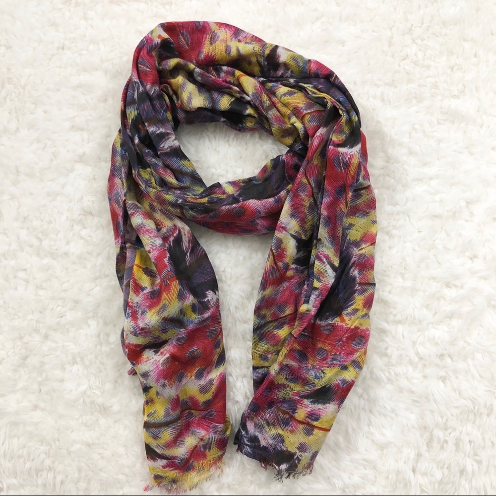 Anthropologie Bindya Multi-colored scarf
